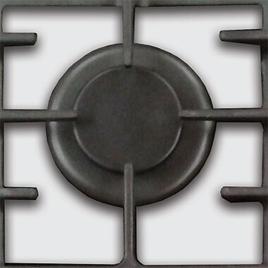 Εστία Αερίου με Γυάλινη επιφάνεια - KCG 4380 W Turbo