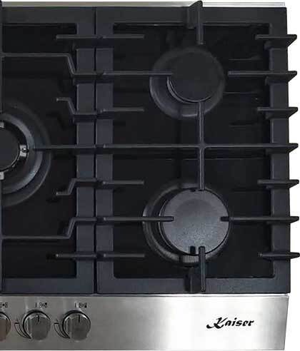 Εστία Αερίου με Γυάλινη επιφάνεια - KCG 9386 Turbo