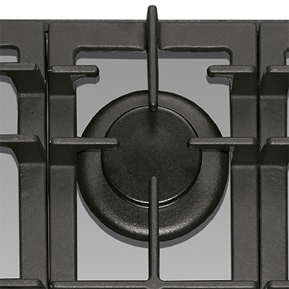 Εστία Αερίου με Γυάλινη επιφάνεια - KCG 6394 W Turbo Romb