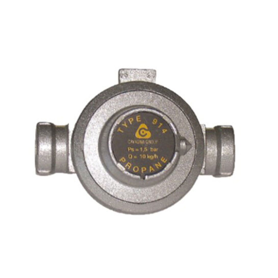 Ρυθμιστής υγραερίου Υ.Π 12kg/h Φιξ RECA