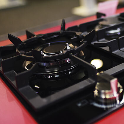 Εστία Αερίου με Γυάλινη επιφάνεια - KCG 9387 Turbo