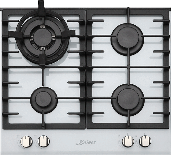 Εστία Αερίου με Γυάλινη επιφάνεια - KCG 6380 W Turbo