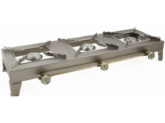 Κουζινάκι προπανίου με τρεις εστίες