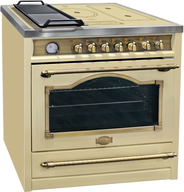 Κουζίνα Αερίου με επαγωγική εστία - HC 93655 IElfEm