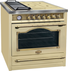 Κουζίνα Αερίου με επαγωγική εστία - HC 93655 IElfEm