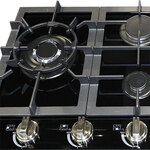 Εστία Αερίου με Γυάλινη επιφάνεια - KCG 9387 Turbo