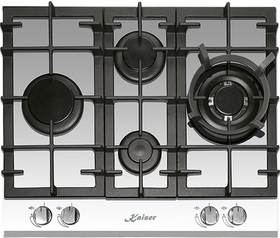 Εστία Αερίου με Γυάλινη επιφάνεια - KCG 6394 W Turbo Romb