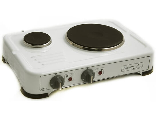 Επιτραπέζιες ηλεκτρικές εστίες με δύο εστίες