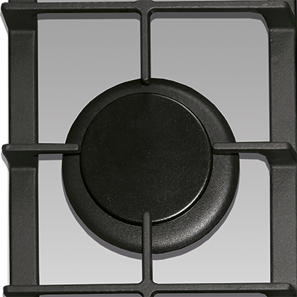 Εστία Αερίου με Γυάλινη επιφάνεια - KCG 6394 W Turbo Romb