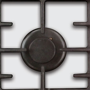 Εστία Αερίου με Γυάλινη επιφάνεια - KCG 4380 W Turbo