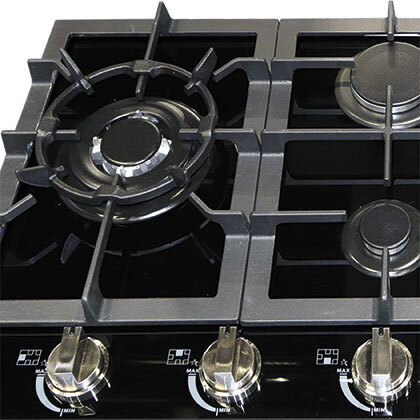 Εστία Αερίου με Γυάλινη επιφάνεια - KCG 9387 Turbo