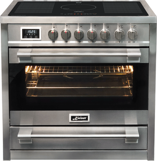 Κουζίνα ελεύθερη 90εκ. με επαγωγικές εστίες - HC 93691 IR