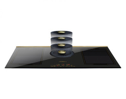 Εντοιχιζόμενες εστίες με ενσωματωμένο απορροφητήρα